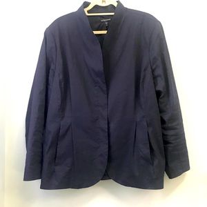 Eileen Fisher Jacket with front zipper 2X EUC